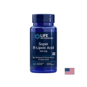Super R-Lipoic Acid Алфа-липоева киселина (R-форма) 240 mg х 60 капсули